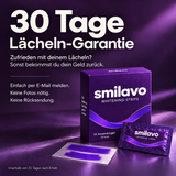 30 Tage Lächeln-Garantie ab Erhalt. Geld zurück ohne Fotos und Rücksendung.